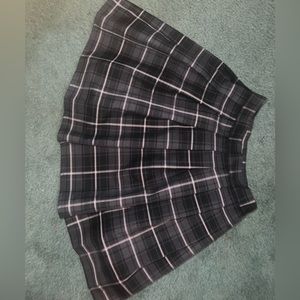 SHEIN, Black Plaid, Small